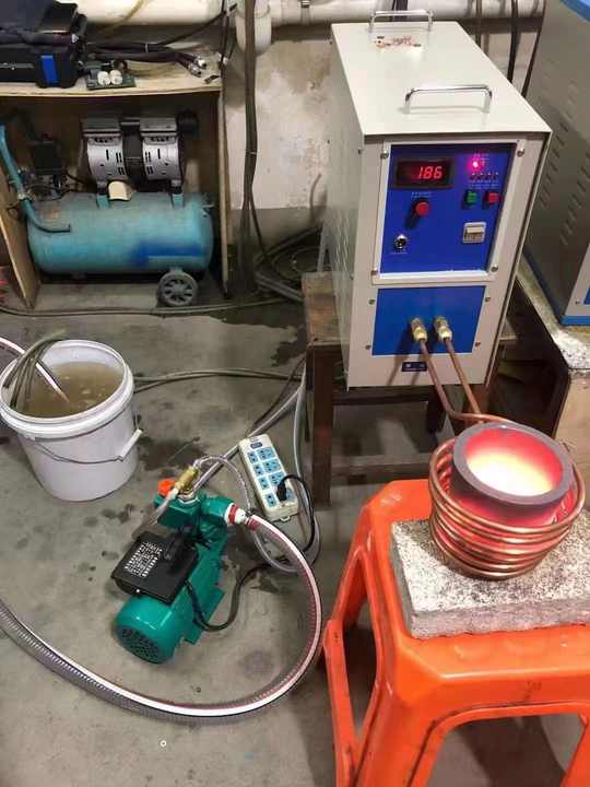 Thin Foil Gold Smelting