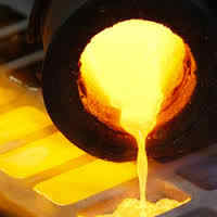 Smelting Silver And Gold