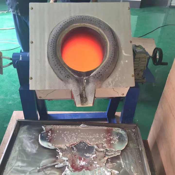 Gold Smelting With Charcoal
