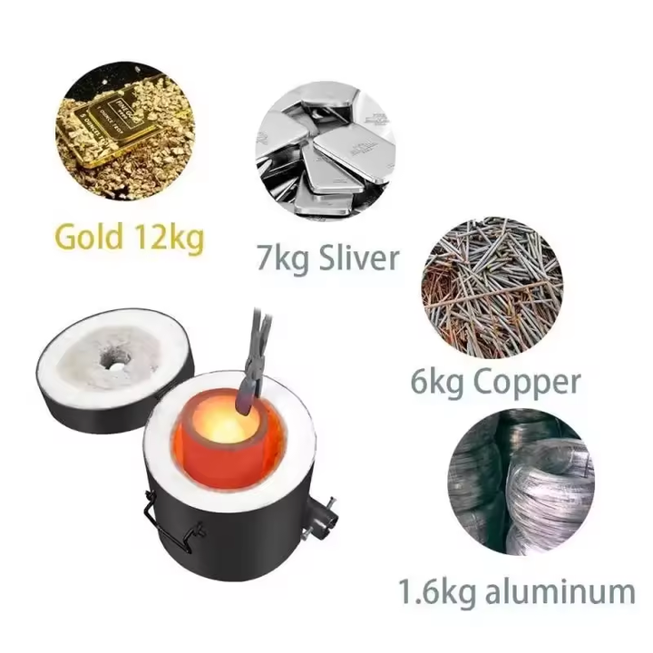 Smelting Gold From Circuit Boards