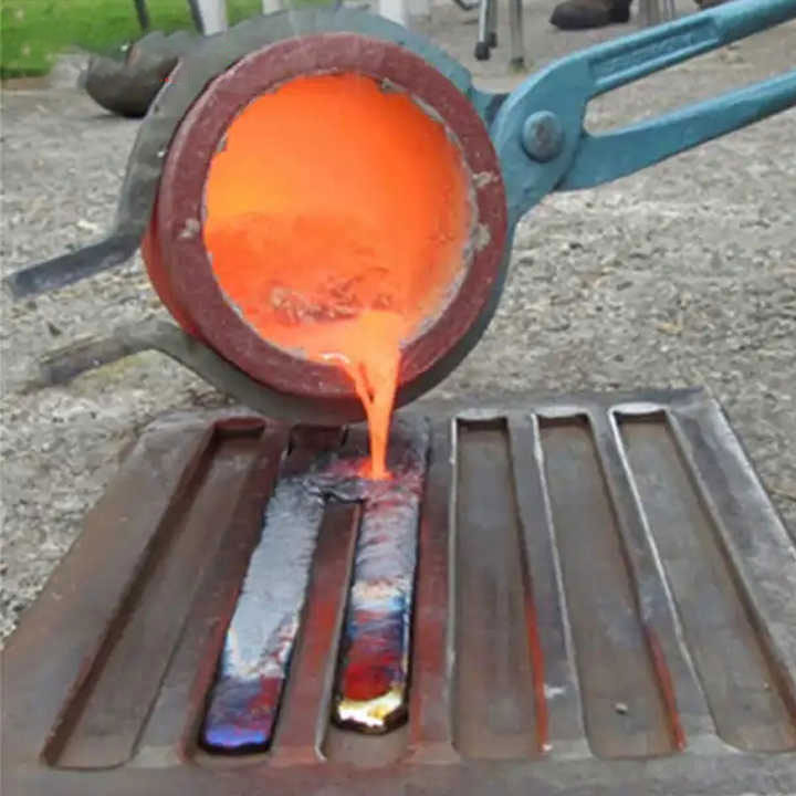 Smelting Gold Borax